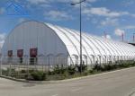 Custom Basketball Court Canopy Tent For Sports Event White Roof Polygonal Tent