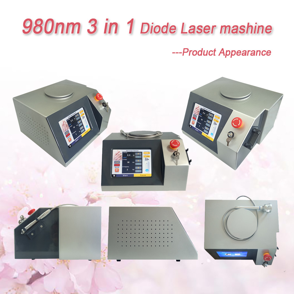 15W/30W spider vein removal 980 diode vascular laser machine diode laser 980nm