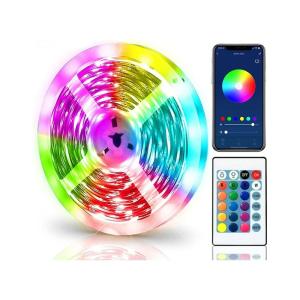 Wholesale Fashion House Decoration LED Strip Light 12V 50ft 15m 5050 RGB with Smart Remote Control from china suppliers