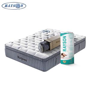 Wholesale Europe Top Queen Size 5 Star Hotel Pocket Coil Spring Mattress Customized from china suppliers