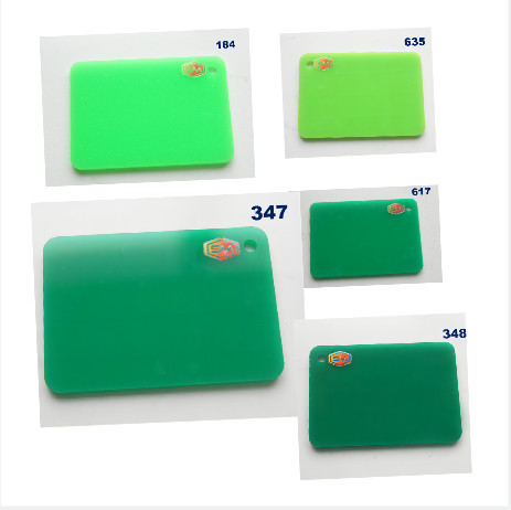 Colored Acrylic Sheet in Various Colors and Thicknesses for Your Projects with Smooth Surface and No Smell When Cut