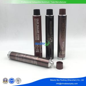 Wholesale Produce PH&gt;7 Hair dying cream Dia. 30mm Aluminum tube for European market from china suppliers