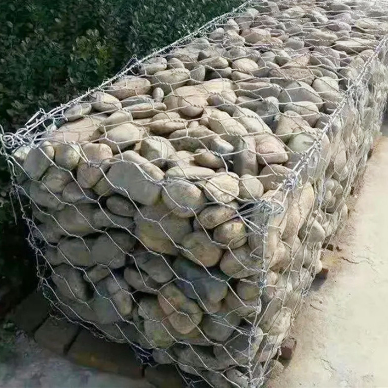 2*1*0.5m Heavy Galvanized Gabion Baskets Corrosion Protection