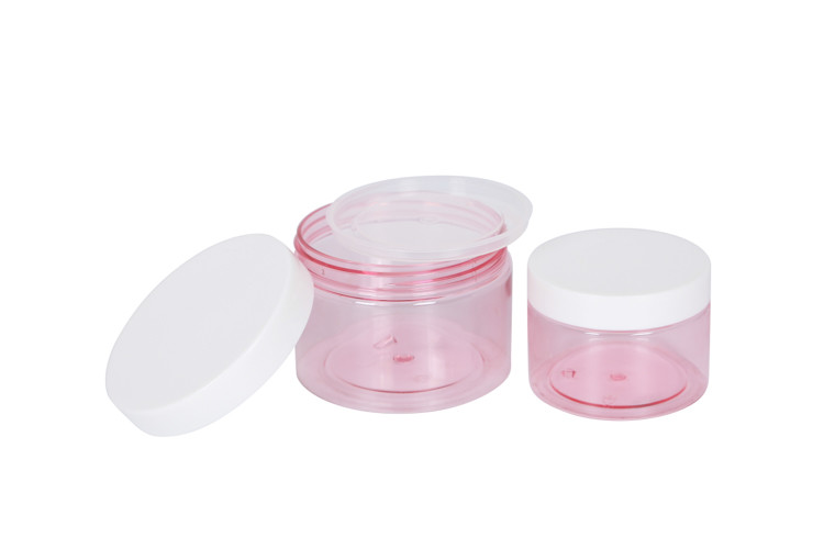 100g/250g/300g PET Customized Color And Logo Body Cream Jar Skin Care Packaging UKC29