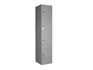 Wholesale Home Four Door Metal Office Lockers Fireproof Electrostatic Spraying Surface from china suppliers