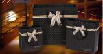 Chinese Factory Sales Korean Black Spotted Gift Bags Paper Bags Handbags Bags