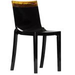 transparent plastic hi cut chair clear club dining chair furniture