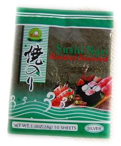 Wholesale Roasted Alga Sushi Yaki Nori Seaweed 10 Sheets from china suppliers