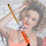 Skinny Anti Frizz Electric Hair Curler Small Tourmaline Ceramic Barrel