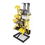 Splendid Clothing Display Racks Free Standing Shoes Display Stand Steel With