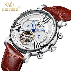 Wholesale Classic Brown Automatic Mechanical Watch High Hardness Hardlex Glass from china suppliers