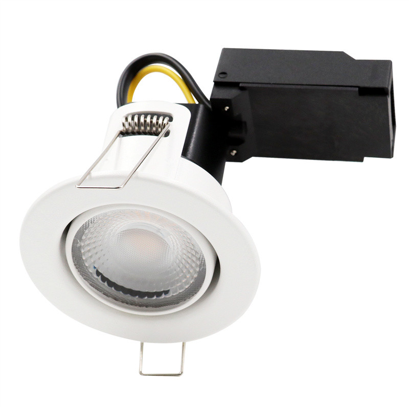 Integrated SMD 5W Tiltable LED Downlight Cool White 6500k