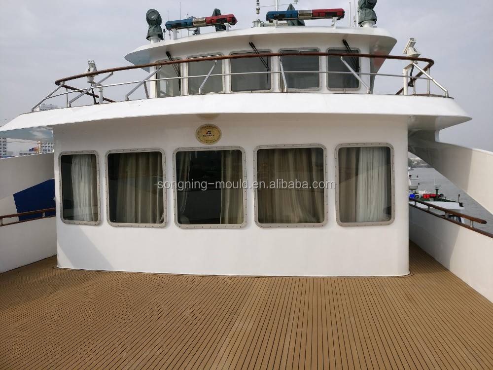 LIKEWOOD PVC Boat Floor Engineered Flooring for Synthetic Teak Decking on Luxury Yachts