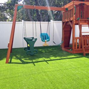 Wholesale Rubber Backed Outdoor Artificial Grass Floor For Housetop Villa Landscape from china suppliers
