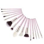 Jessup 15pcs Essential Makeup Brushes Set Soft Natural Hair
