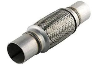 Wholesale 51mm Overall Length 300mm 2 Inch Braided Stainless Steel Flex Exhaust Pipe from china suppliers
