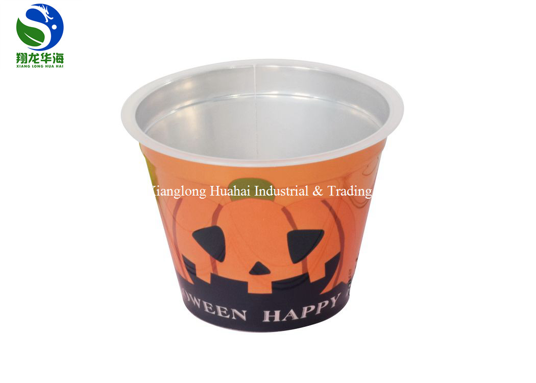 Biodegradable Eco friendly Kraft Salad Paper Bowl with Paper Lid