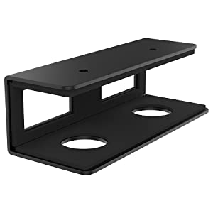 Under Desk Laptop Holder Aluminum Mount Bracket for Carbon Steel Laptop Organizer Rack