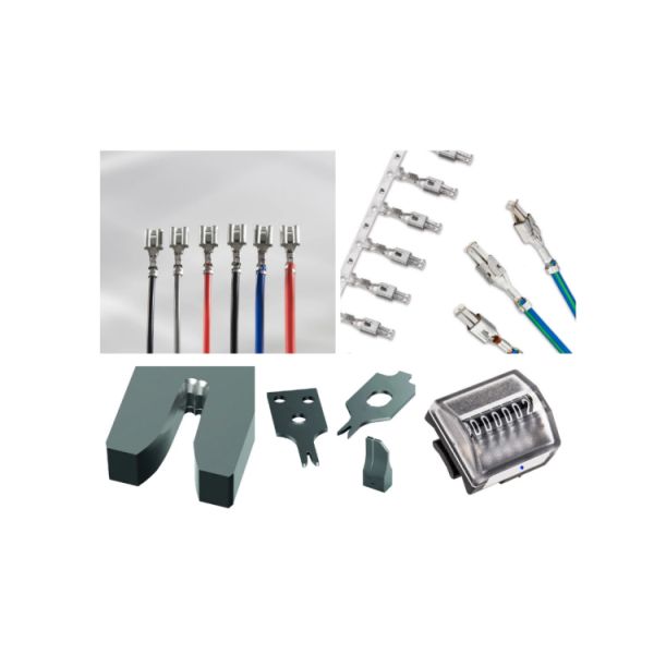 Mechanical Horizontal Lateral Feeding Terminal Crimping Applicator 40mm Stroke
