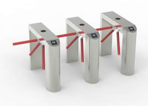 Wholesale Stainless Steel Arm Turnstile Tripod , Rs485 Tripod Barrier Gate 600mm Passage Width from china suppliers