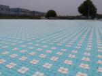 Badminton Outdoor Basketball Court Flooring Material Blue Futsal