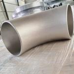316L 310S Stainless Steel Sanitary Pipe Fittings Steel Tubing 90 Degree LR Food