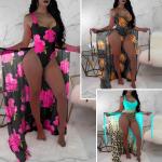 Ladies' Sexy Two-Piece Swimwear High Elastic Blackless Fashion Europe Abrasion