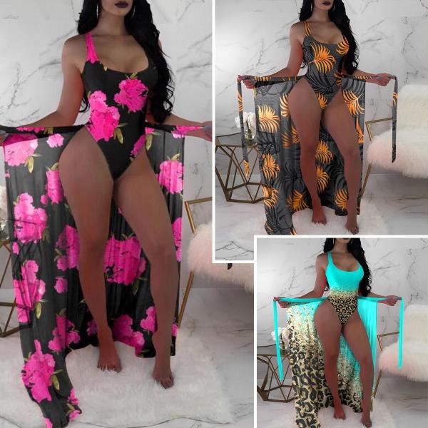 Ladies' Sexy Two-Piece Swimwear High Elastic Blackless Fashion Europe Abrasion