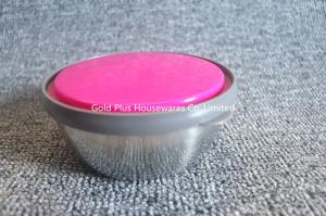 Wholesale Amazon crazy selling metal thicken serving preservation mixing bowls stainless steel fresh keeping box from china suppliers