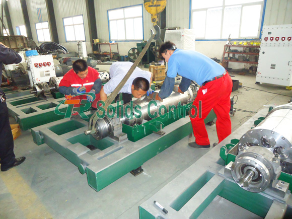 Drilling Oil Based Mud Decanter Centrifuge API / ISO9001 Certificated