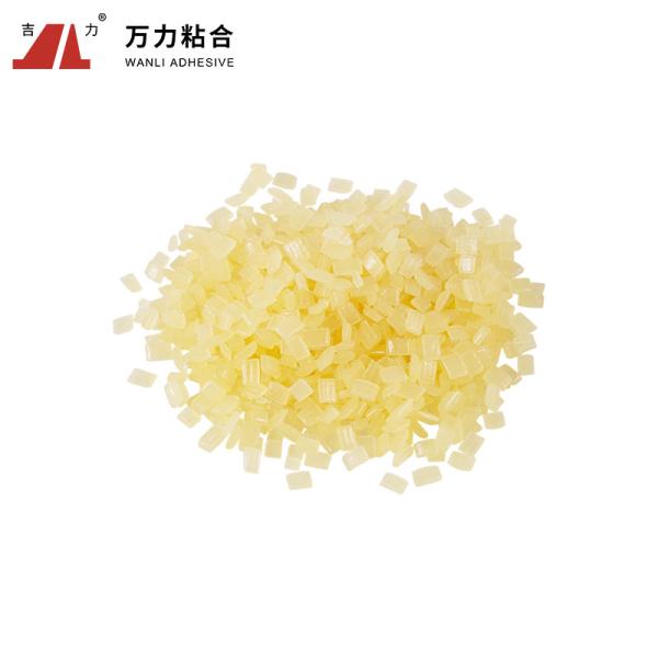 Yellowish Solid Hot Melt Adhesive EVA Flaky High Temp Glue EVA-C-22