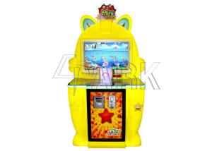 Wholesale Yellow Kids Coin Operated Game Machine Mini Fishing Handy Video Drop Coin Game from china suppliers