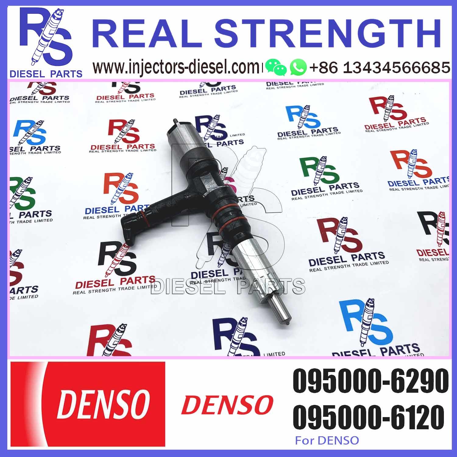 095000-6290 6245-11-3100 PC1250-8 Fuel Injector 6D170 Common Rail Nozzle 6245-11-3100 095000-6290