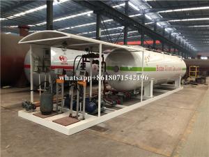 Wholesale 10 Tons Transporting Large Propane Tanks New Condition Gas Mobile Filling Station from china suppliers