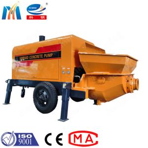 Wholesale 180mm Cylinder Small Concrete Pump 80Bar High Pressure Diesel Concrete Pump from china suppliers