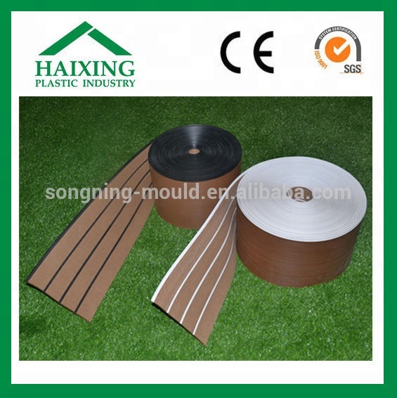 25m Length Yacht Floor Synthetic Marine Decking with CE/ISO Certification