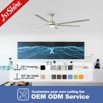Industrial Space Cooling with 100-inch Ceiling Fan and Natural Wind 10-Year