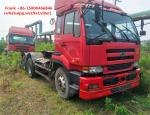 6x4 Used Tractor Head , Nissan Ud Tractor Head Over 8L Engine Capacity