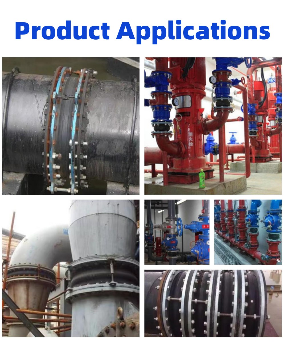 Stainless Steel Counter Flange Epdm Rubber Expansion Joint for Corrosive Environments