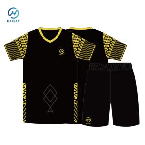 Wholesale personalized shirt and shorts set for school team/company worker/soccer club flexible fabric from china suppliers