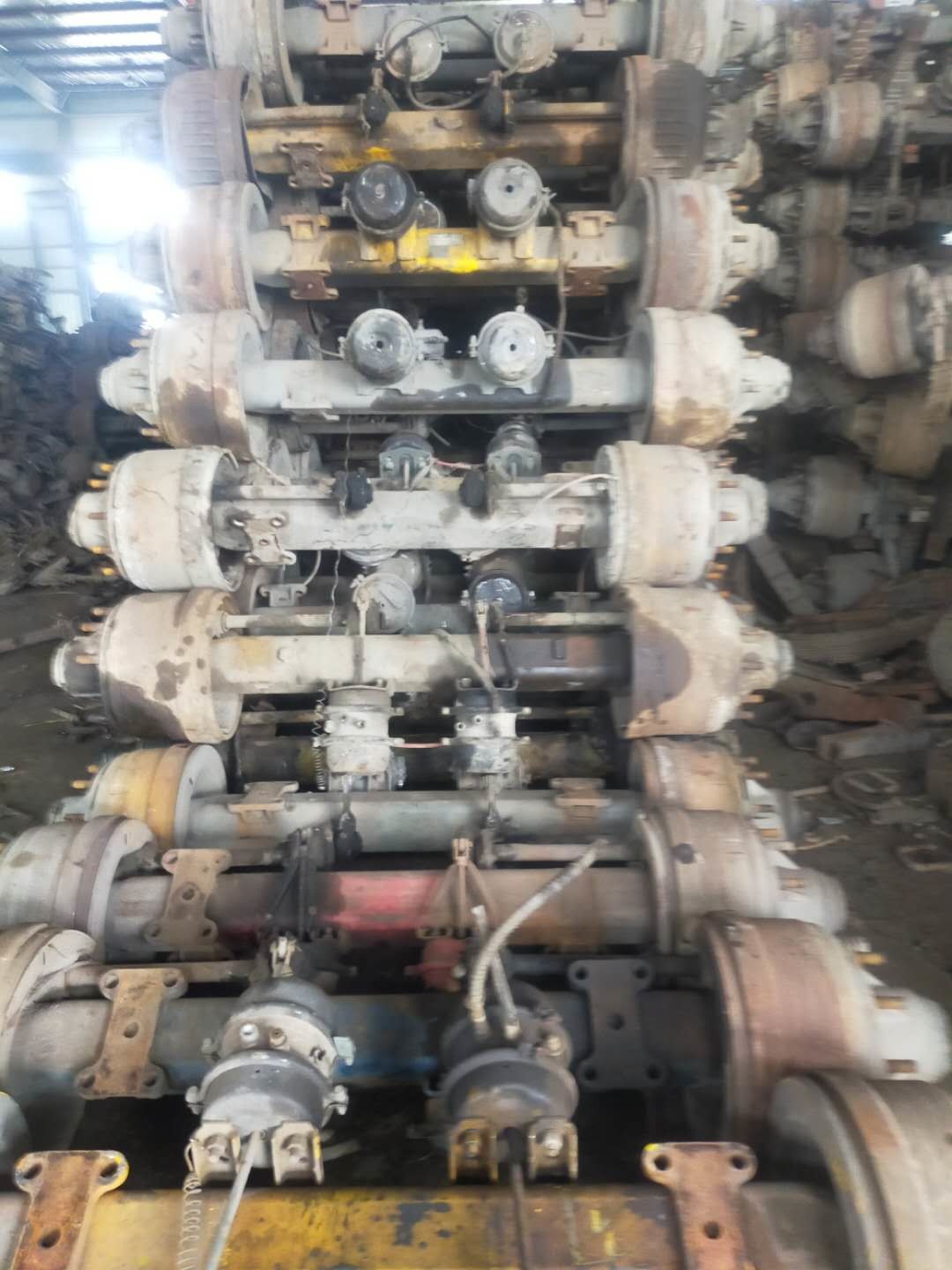 Fuwa 13T Truck Semi Trailer Tandem Axle Casted And Cnc Machining