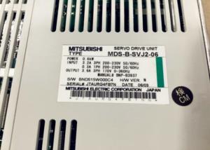 China Electric Mitsubishi Ac Servo Drive , MDS-B-SVJ2-06 Industrial AC Servo Spindle Drive on sale