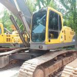 Low Hour Yellow Volvo Excavator 36ton 3M Bucket Capacity 184KW Power