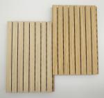 TBC Linear Wooden Veneer Acoustic Panel 14/2mm For School Conference Hall