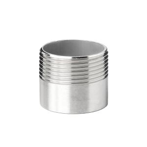 Wholesale ASTM A249 Cstainless Steel Screwed Fittings TP304L Welded Pipe Nipple from china suppliers