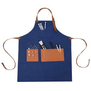 Wholesale Gardening Barber Waxed Cotton Apron Multiple Pockets Stylish Commercial from china suppliers