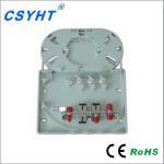 IP44 Outdoor Fiber Optic Distribution Box , Fiber Optic Wall Box ABS Material