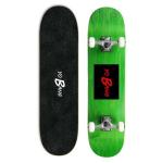 31.6inch Green Decks Complete Skateboards Street Skate With 7 Layer Chinese