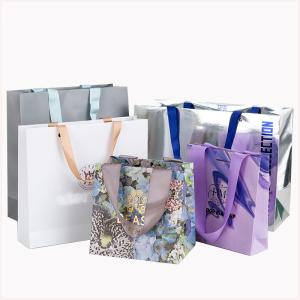 Wholesale OEM Cloth Garments Shoes Paper Bag Custom Luxury Shopping Bags from china suppliers