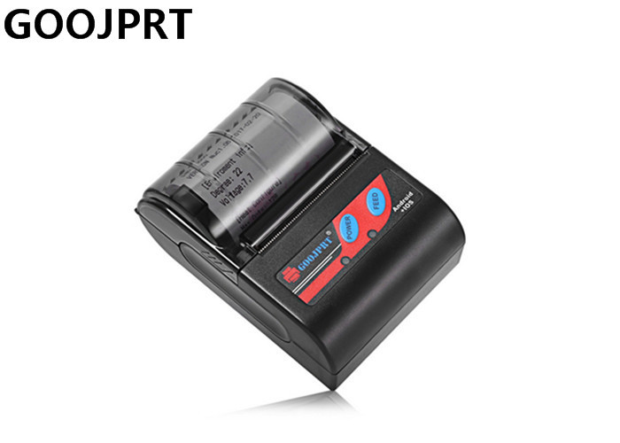 Compact Structure Mobile Thermal Printer 2 Inch 58mm With Leather Case